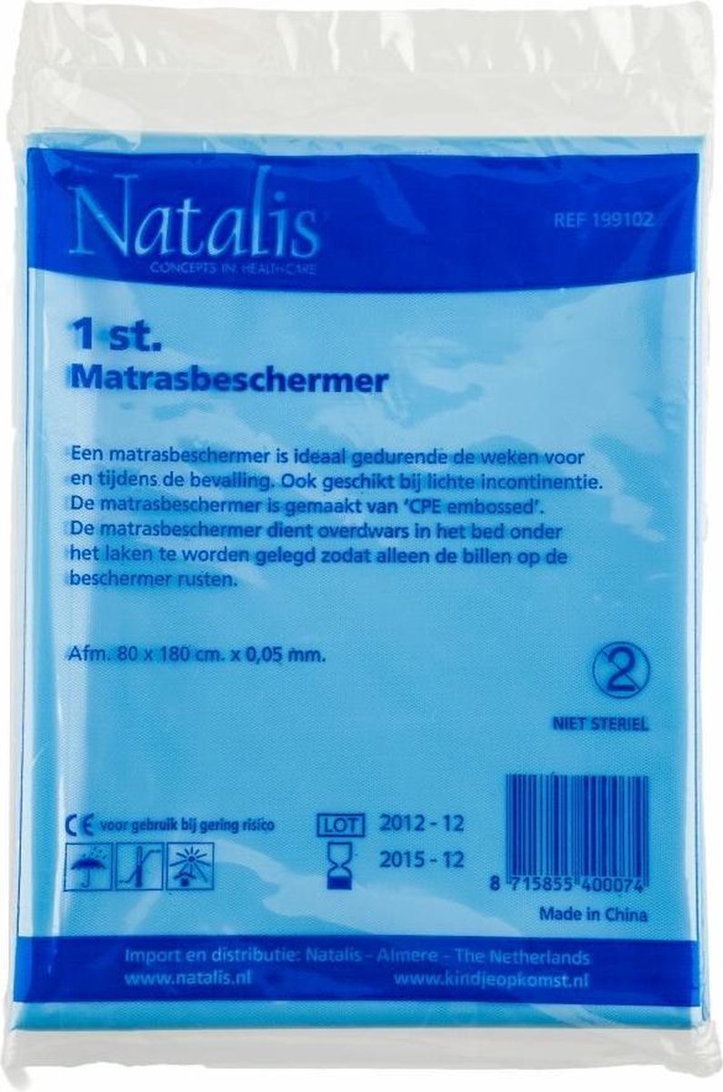 Natalis Matrasbeschermer 80X180 cm per stuk