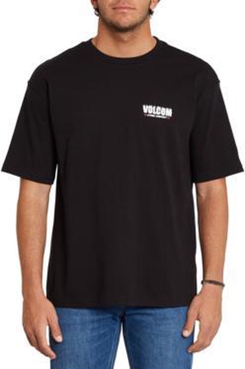 Volcom Companystone Lse Ss Blk L