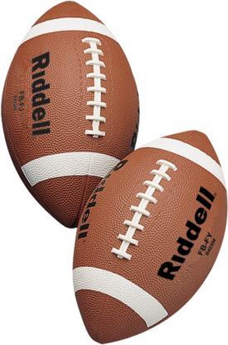 Riddell FBJ-Junior Rubber Football | maat 9 - 12 jaar | trainingsbal