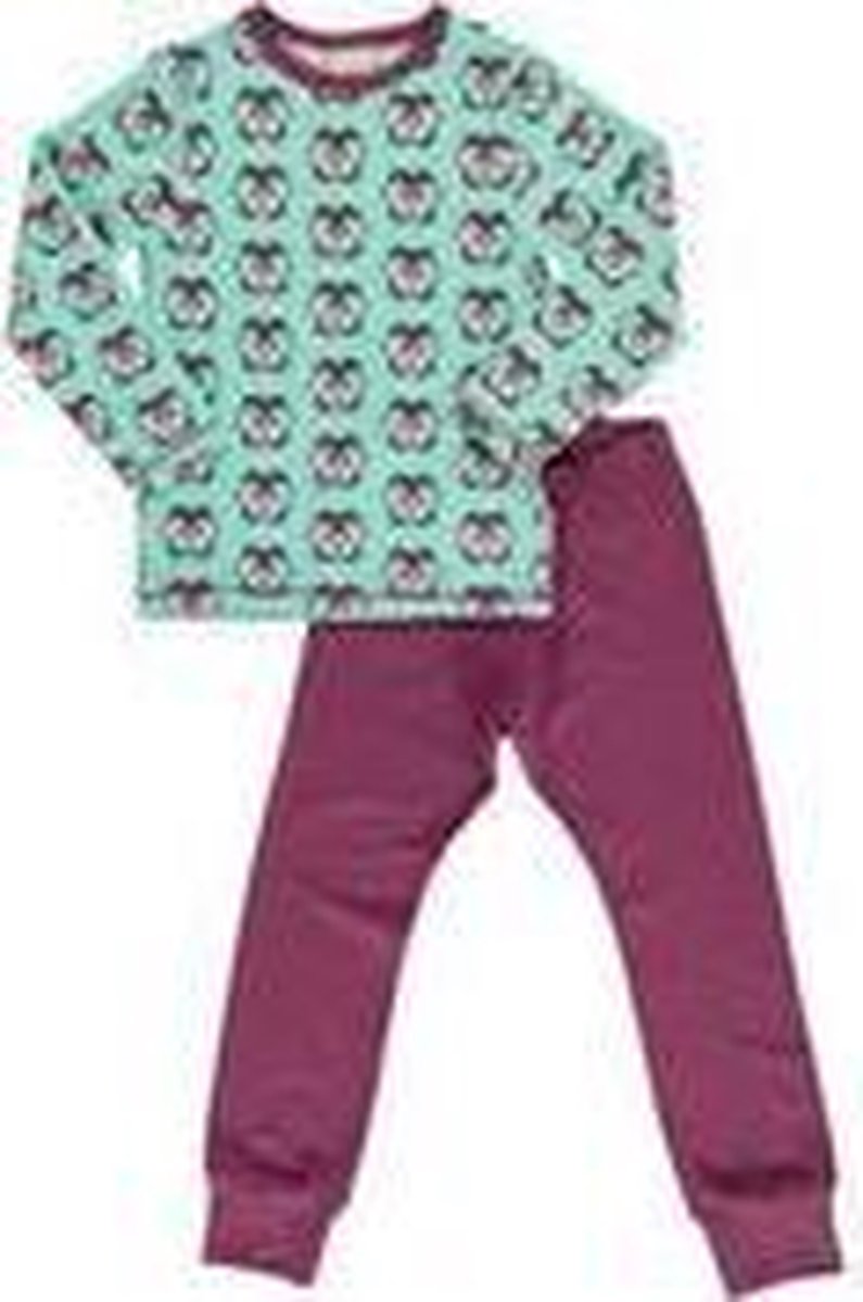 Pyjama Set LS Slim PURPLE PANSY 86/92