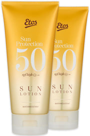 Etos Zonnebrand Lotion SPF50 - 2 tubes (2 x 200ml)