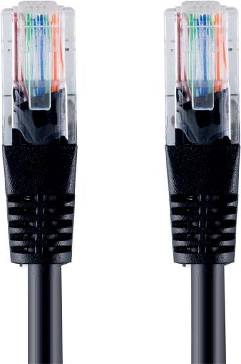 Bandridge VCL7102 - Netwerkkabel - RJ45 - 2 m - Zwart