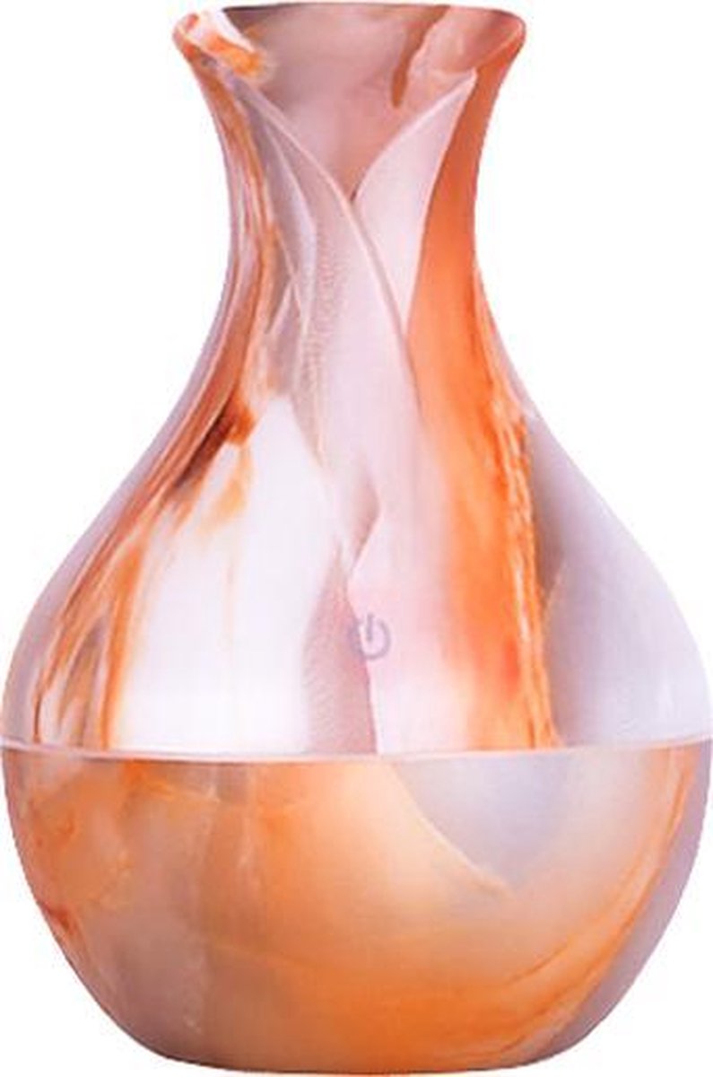 Ultrasone luchtbevochtiger - Aroma diffuser - LED verlichting - Marmerlook