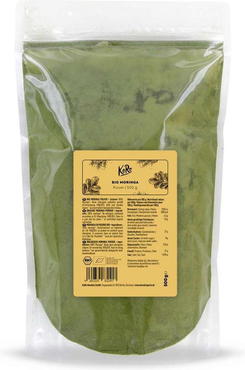 KoRo | Biologische moringapoeder | 500 g