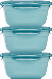 Lock&Lock Vershoudbakjes - Set van 3 stuks - Stapelbaar - 1