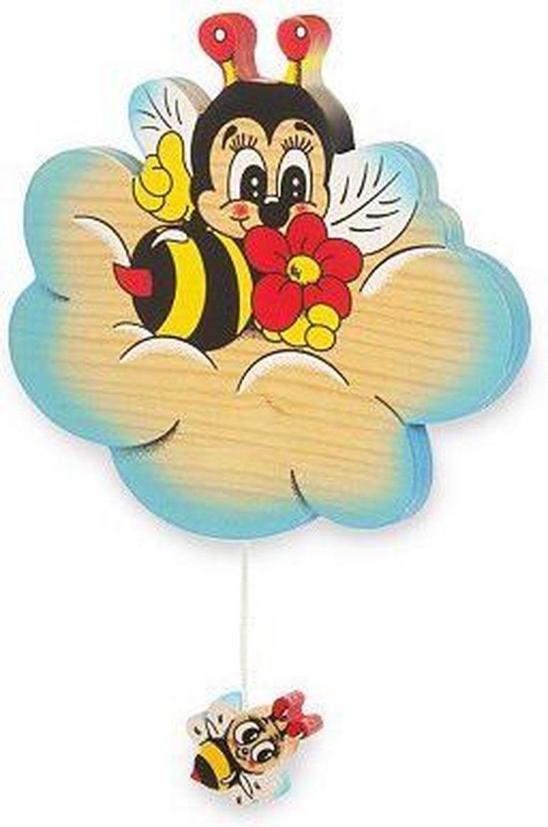 Muziekdoos bij op wolk blauw | Bartolucci | Hout