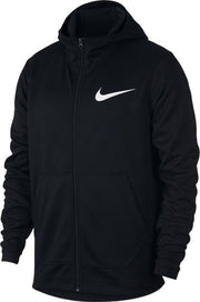 Nike Dri-Fit Full Zip Hoodie Zwart Kledingmaat : M