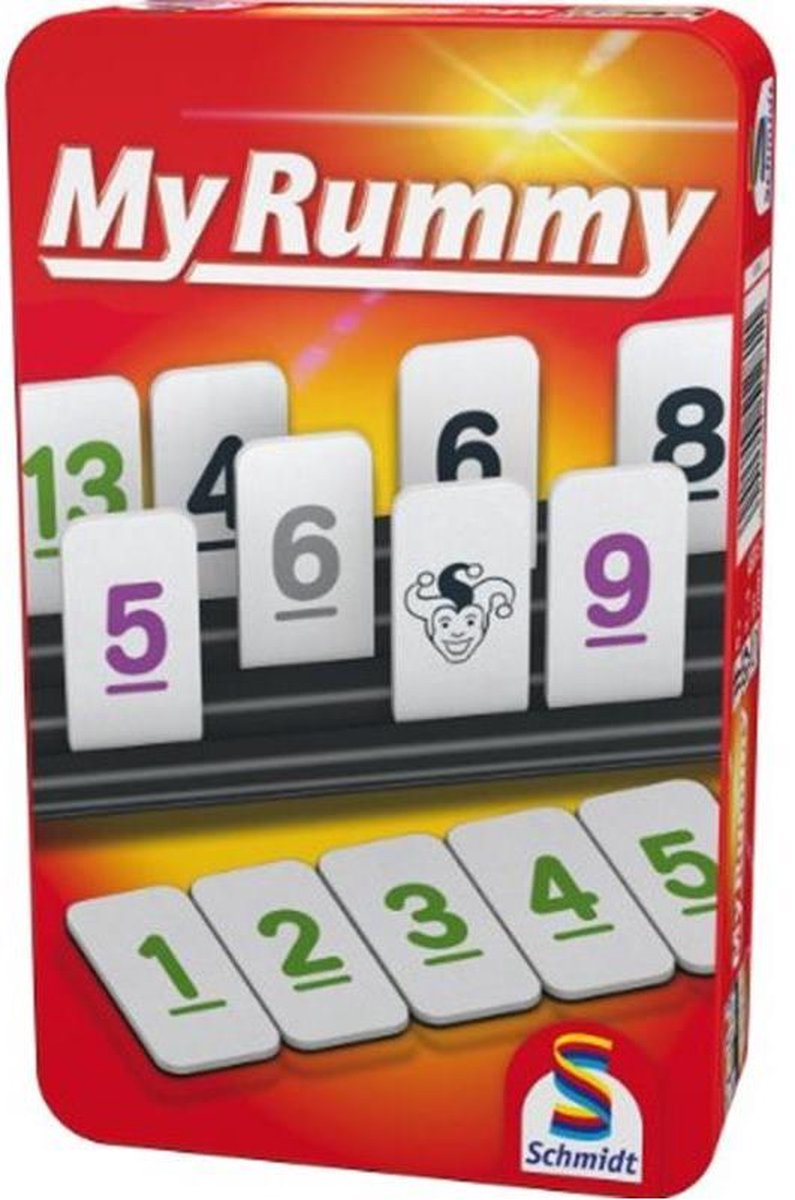 Myrummy reisblikje - Reisspel