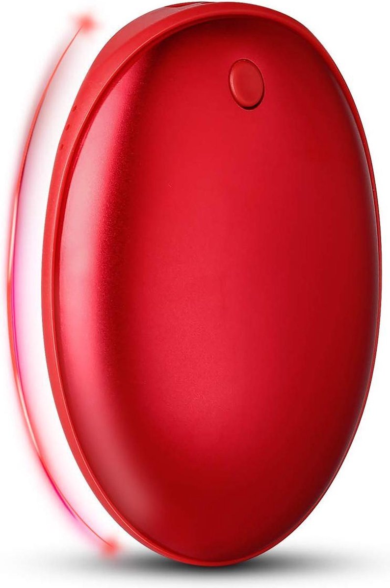 HN® Handwarmer met powerbank 5200 mAh | Oplaadbare handwarmer met 3 warmtestanden | Verwarmd de handen snel bij koud weer | Duurzaam materiaal en lange batterij duur