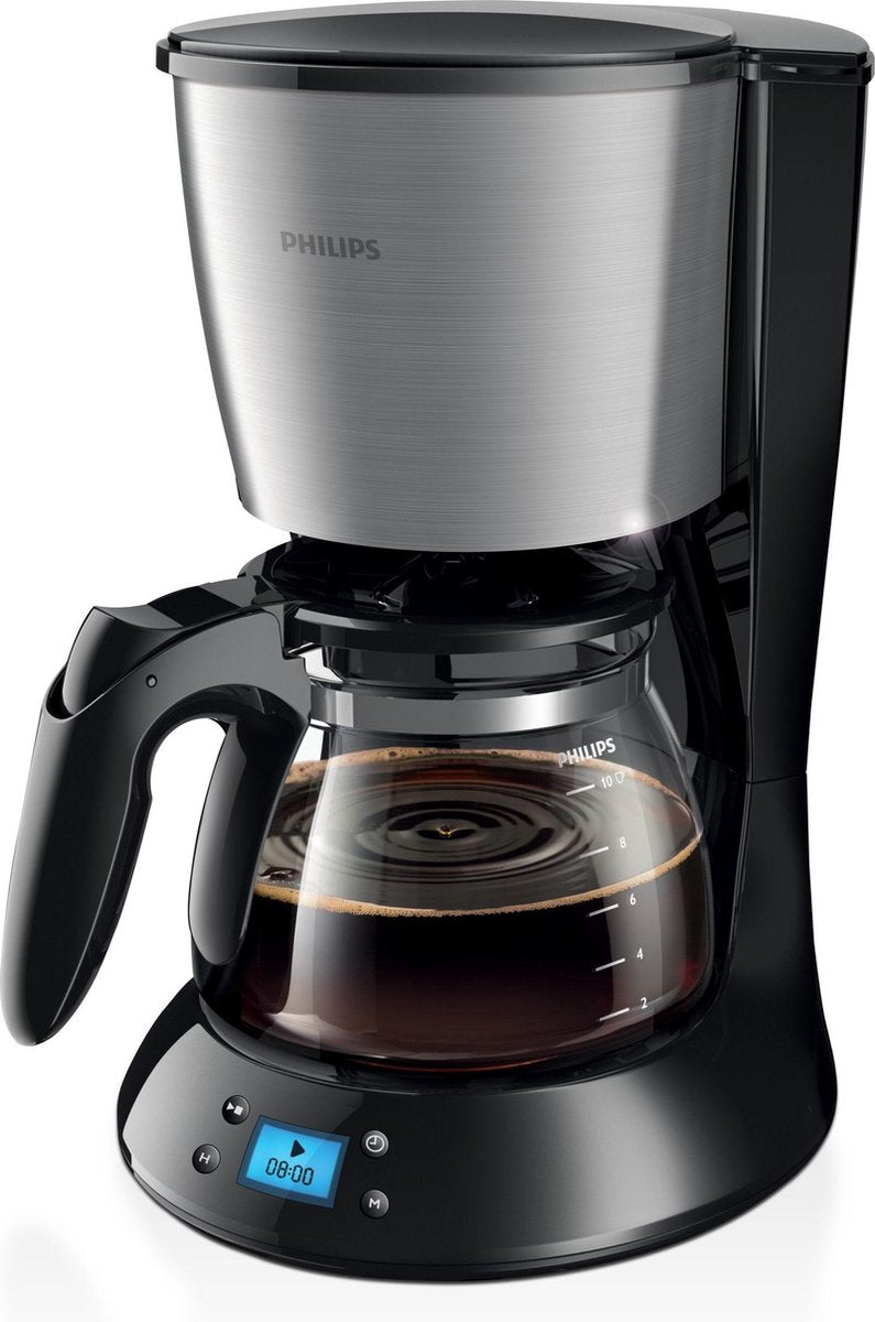 PHILIPS HD7459 / 23 Daily Collection Programmeerbaar filterkoffiezetapparaat - Zwart en metaal
