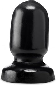 XXLTOYS - Ivar - XXL Plug - Inbrenglengte 12 X 7 cm - Black - Uniek design Buttplug - Stevige Anaal plug - Made in Europe