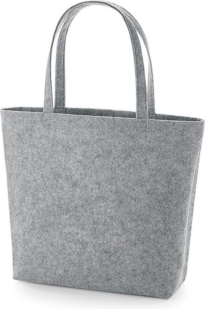 Senvi - Luxe Shopper - Kleur Grijs/Melee