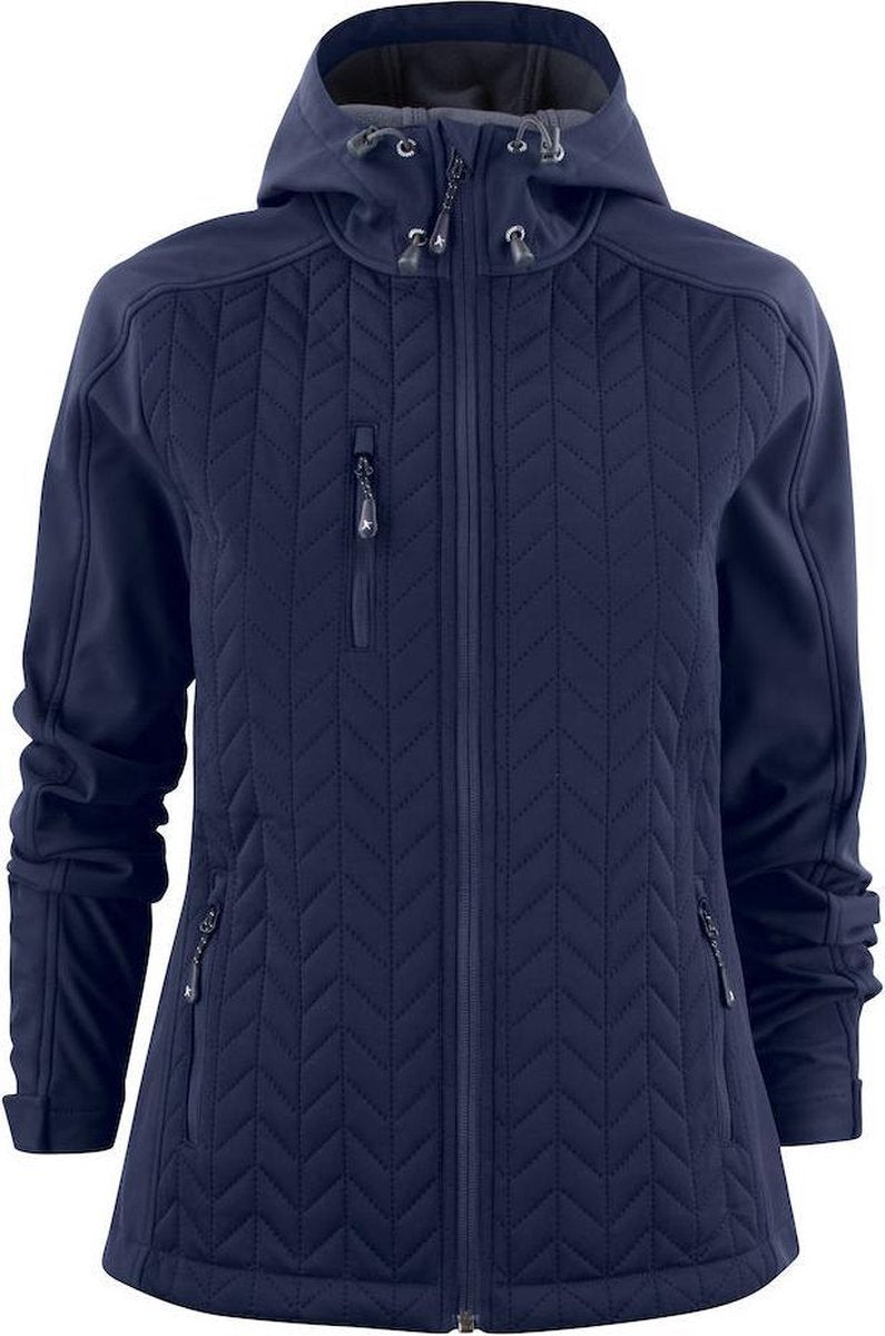Harvest Myers Softshell Jas Dames 2121038 Navy - Maat XS
