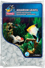 Flamingo Aquarium accessoire Carara Rond - Grijs - 1 kg