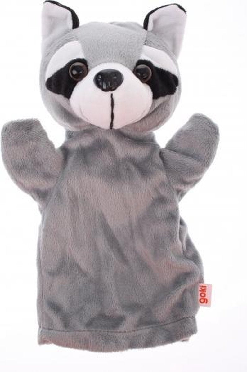 Goki Handpop wasbeer 28cm