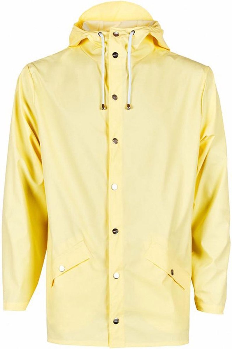 Rains Regenjassen Jacket Geel Maat:L/XL