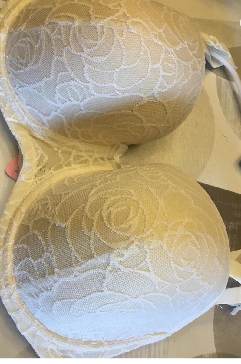 Antigel by Lise Charmel a deux crème strapless voorgevormde beugel BH 85/100F