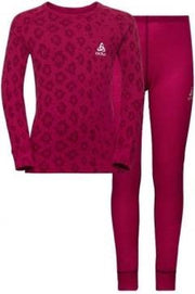 Odlo - Cerise - Thermoset - Kids - Roze - Maat 152
