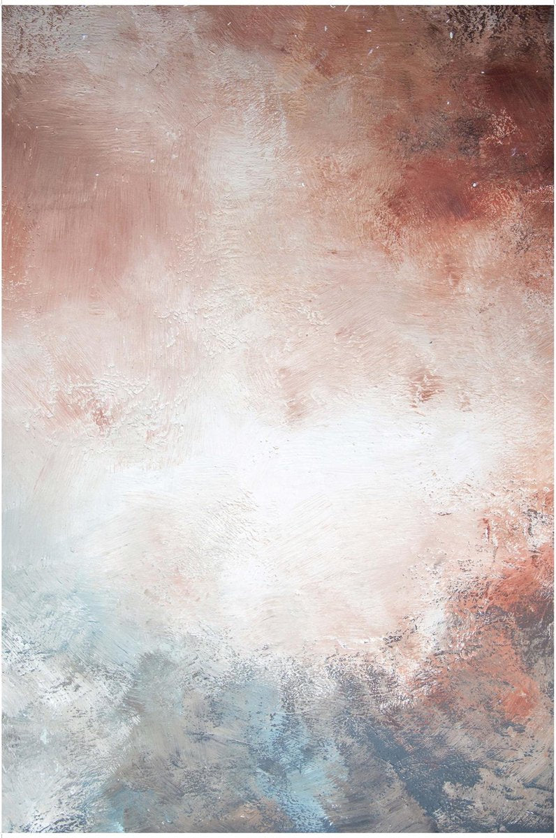 Bresser Achtergronddoek van 100% Katoen - 80x120 cm - Stof met Print - Watercolor
