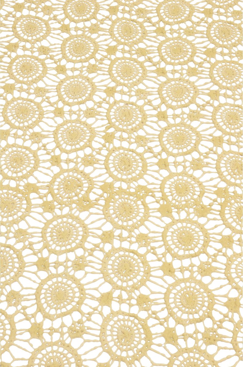 Tafelloper extra dik beige antislip 150 x 40 cm