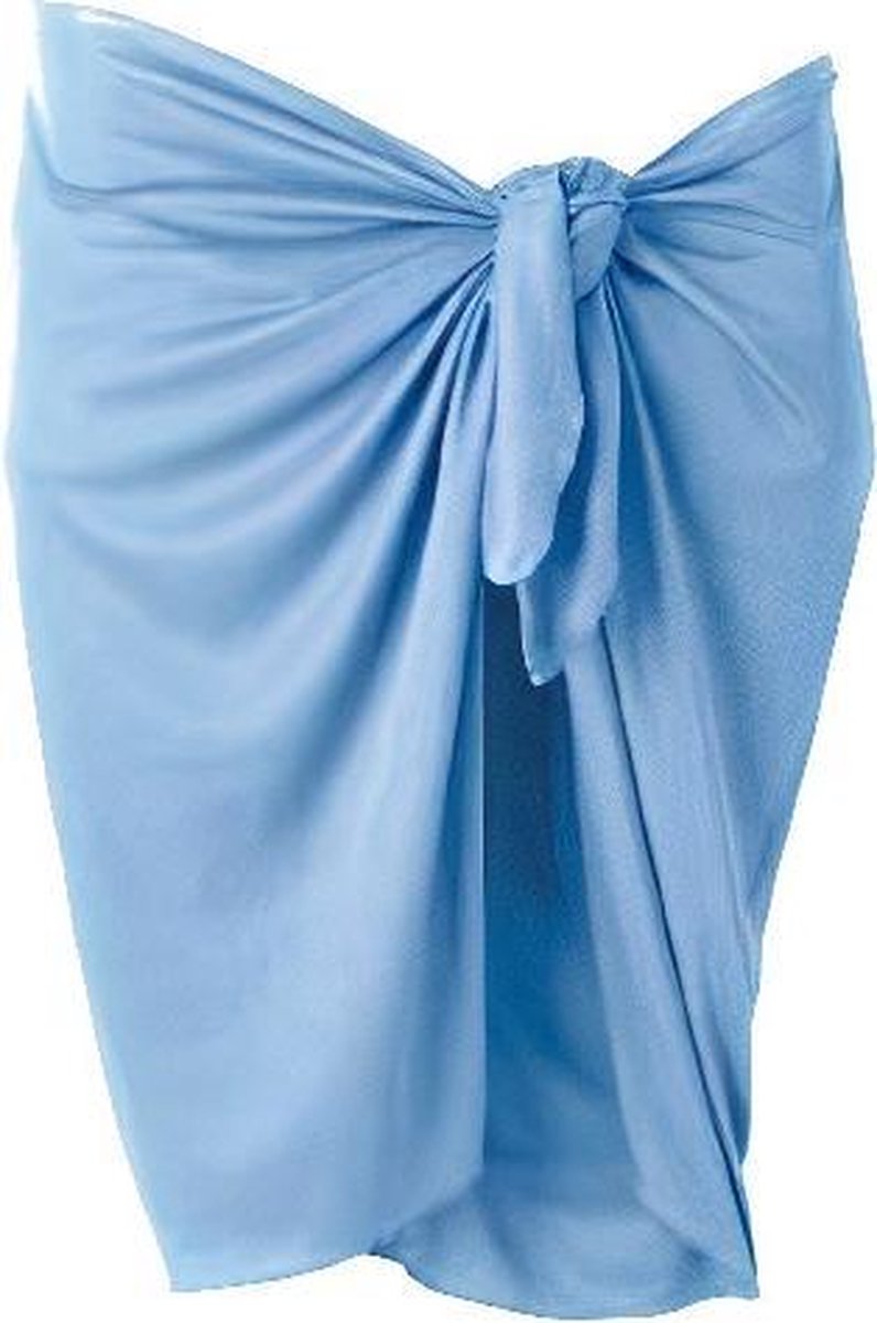 Beco Rok Pareo Dames 165 X 56 Cm Polyester Lichtblauw