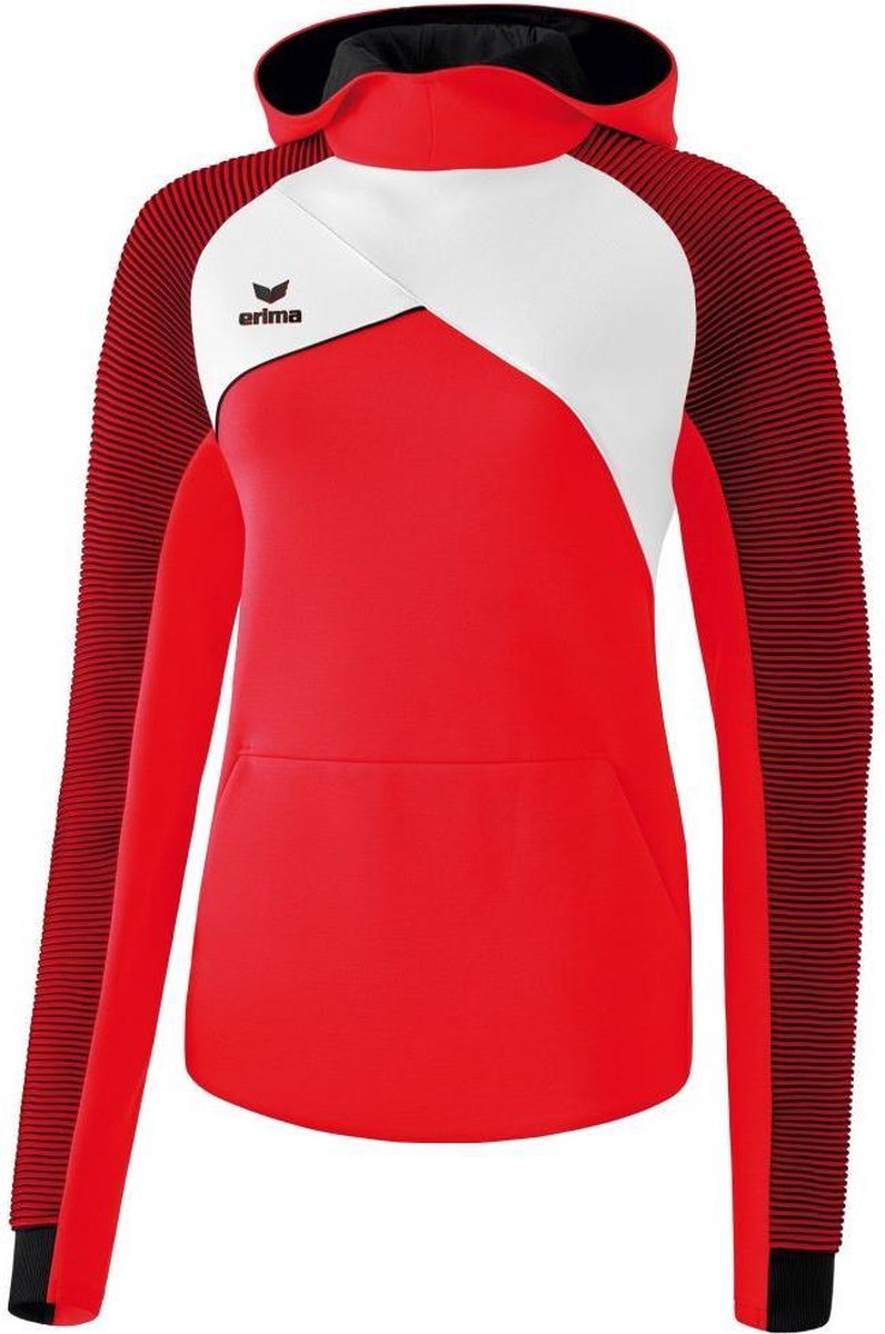 Erima Premium One 2.0 Dames Sweater - Sweaters  - rood - 36