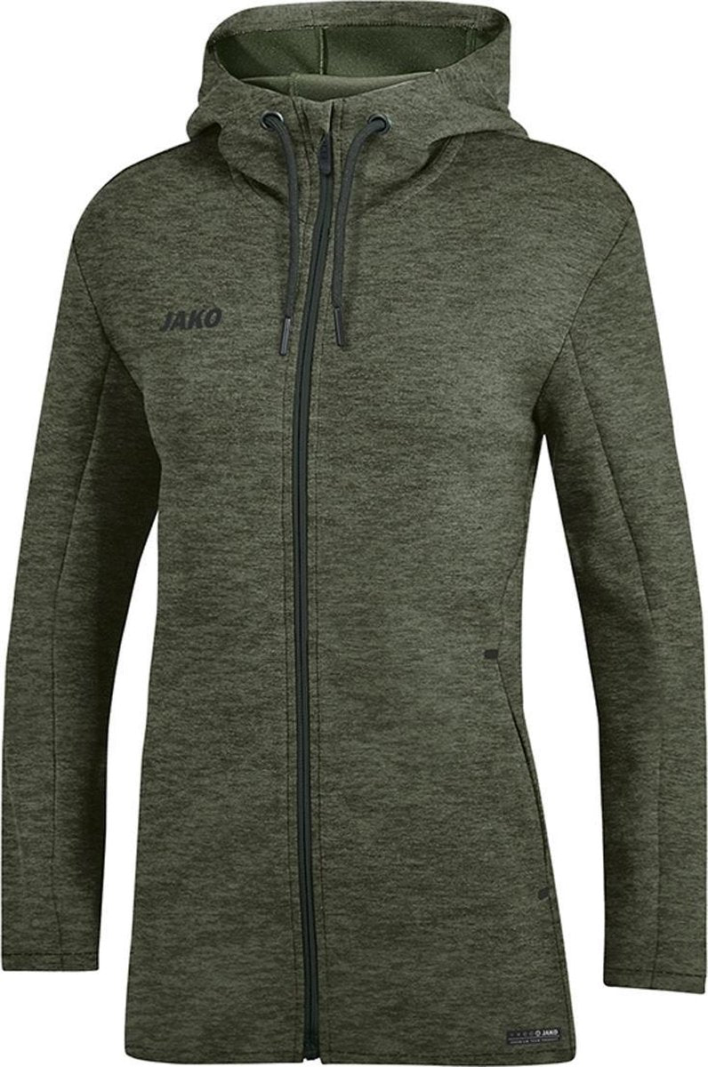 Jako - Hooded Jacket Premium Woman - Dames - maat 34