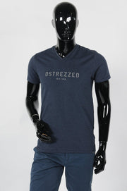 DSTREZZED - TSHIRT - BLAUW