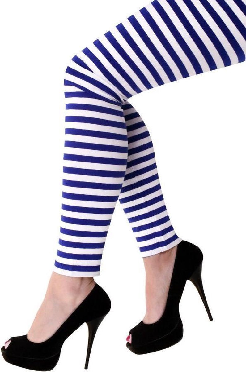 Doruslegging blauw/wit maat L/XL