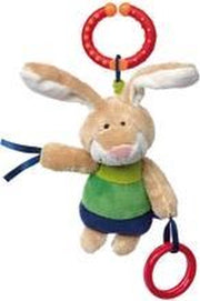 sigikid blauwe collectie stoffen speeltje konijn 41842