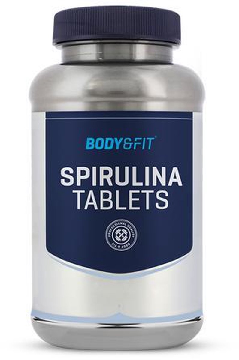 Body & Fit Superfoods - Pure Spirulina Tabletten - 500 mg Spirulina per Tablet - 500 tabletten