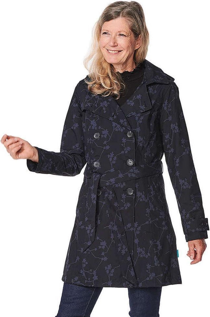 Trench coat Beryl black/midnight-S
