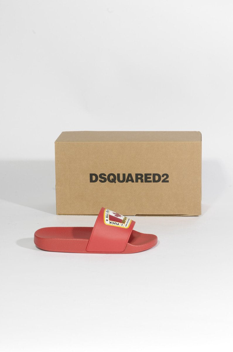 D SQUARED - Slippers - ROOD