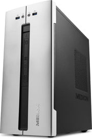 MEDION AKOYA E63001 Intel® 9de generatie Core™ i5 i5-9400 16 GB DDR4-SDRAM 1256 GB HDD+SSD Zilver PC Windows 10 Home