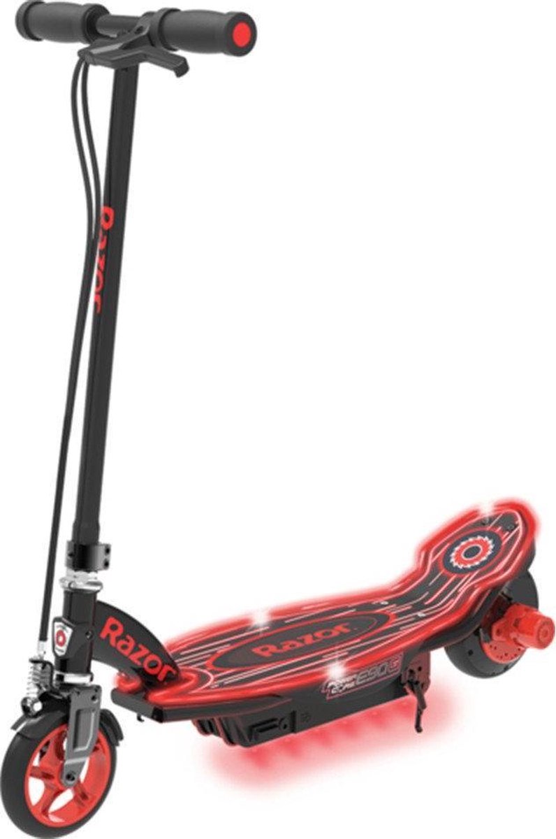 Razor - Power Core E90 Glow Scooter - Black/Red (13173893)