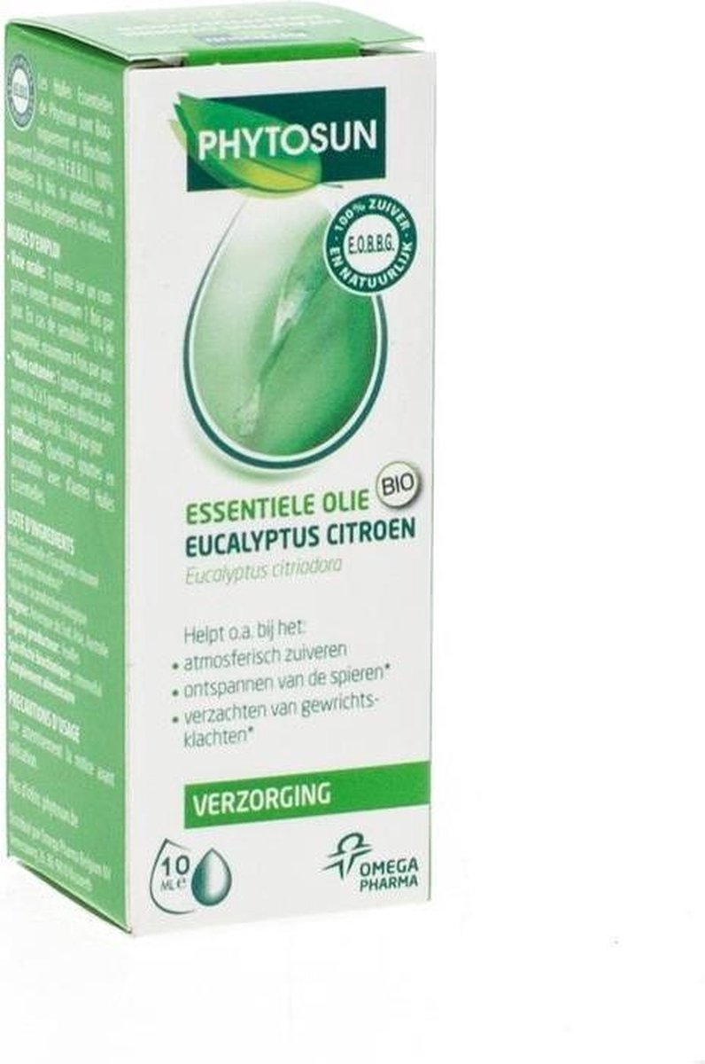 Phytosun Eucalyptus Citroen Essentiële olie 10 ml