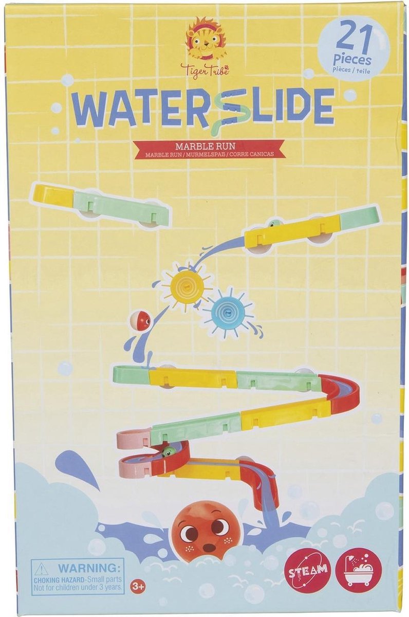 Badspeelgoed Waterslide Marble Run | Tiger Tribe