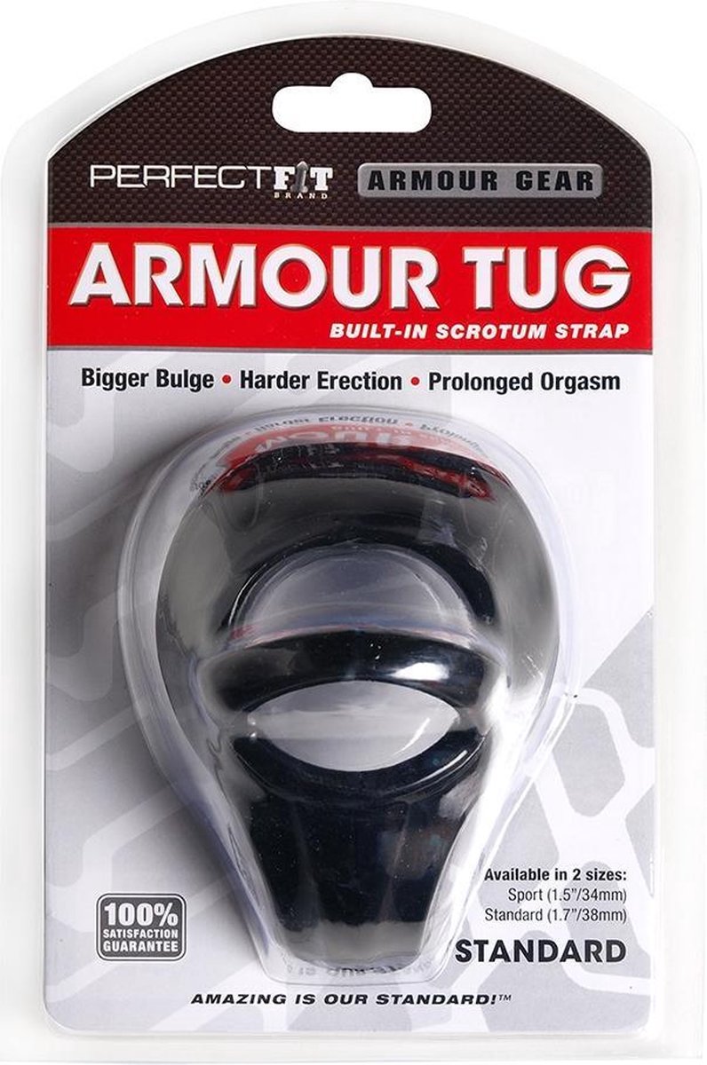 Armour Tug - Black - Cock Rings