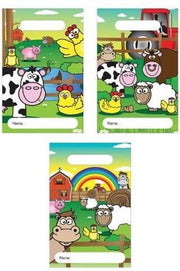 144 stuks traktatie zakjes boerderij 23x15 cm