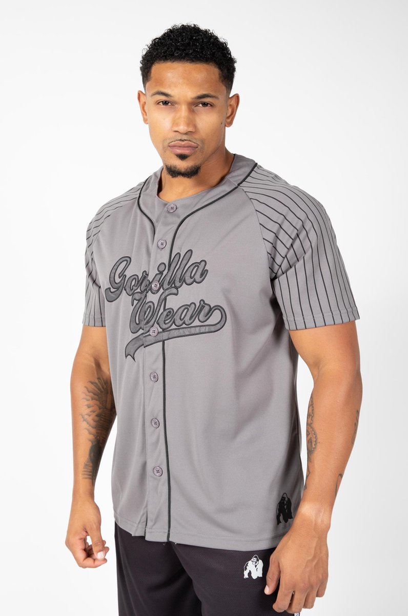 Gorilla Wear 82 Jersey T-Shirt - Grijs