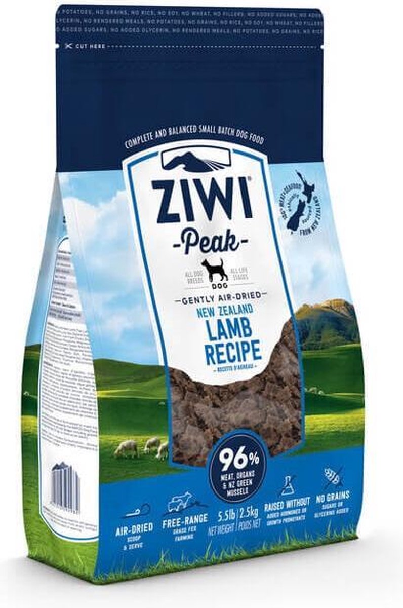 Ziwi PEAK DOG GENTLY AIR-DRIED Lamb 2.5 kg.