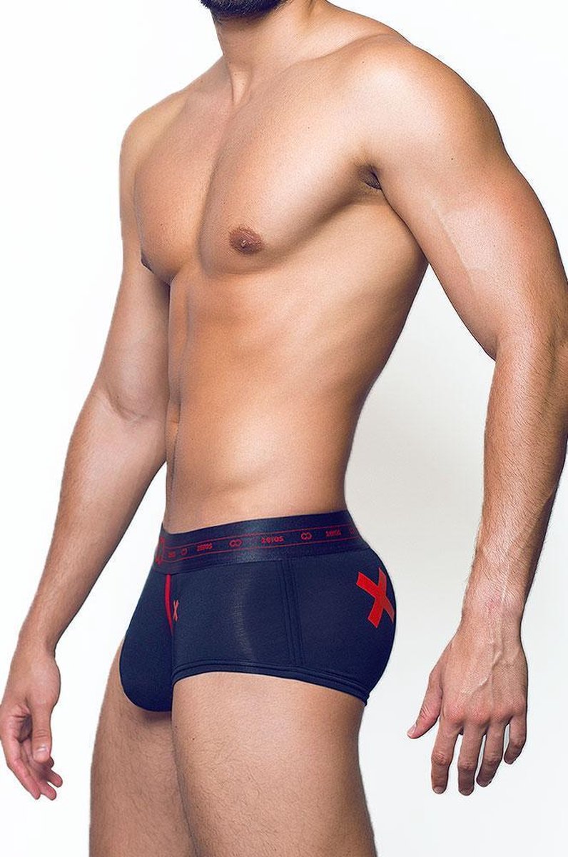 2EROS X-Series Trunk Night Zwart - MAAT XL - Heren Ondergoed - Boxershort voor Man - Mannen Boxershort