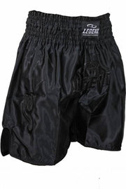 Legend Sports Logo (kick)boksshort Zwart Maat Xxs