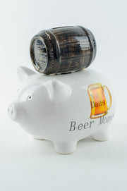 Spaarvarken bier - sparen - varken - geld