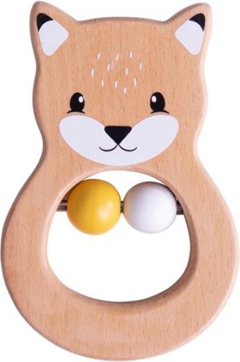 Bigjigs Vos Rammelaar / Fox Rattle 32008