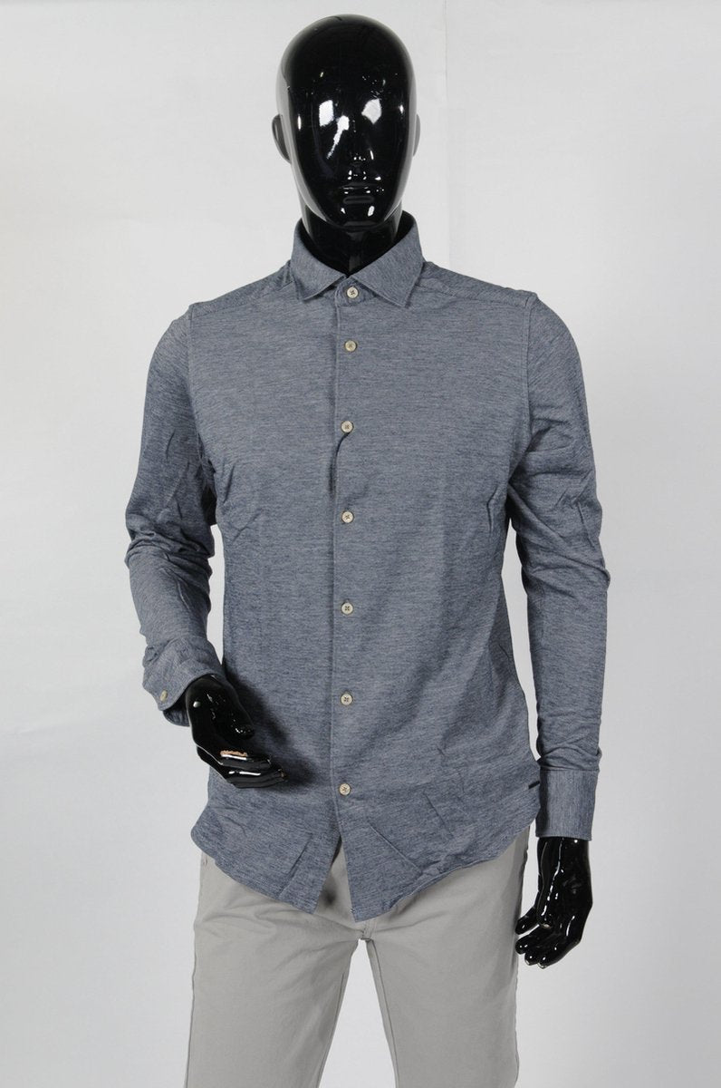 DSTREZZED - HEMD - Dk. BLAUW 649