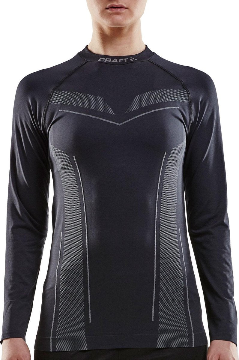 Craft Thermoshirt - Maat XL  - Vrouwen - zwart/wit