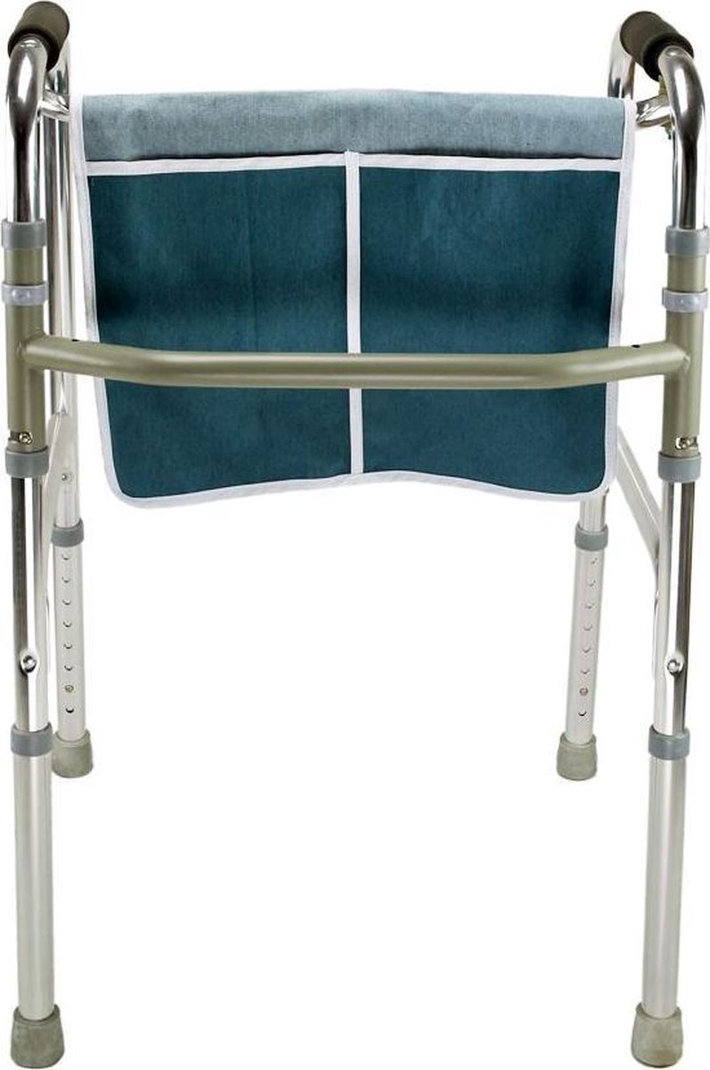 Draagtas voor rollators - met twee grote vakken -  kleur Denim blauw - OBBOmed MY 5920N