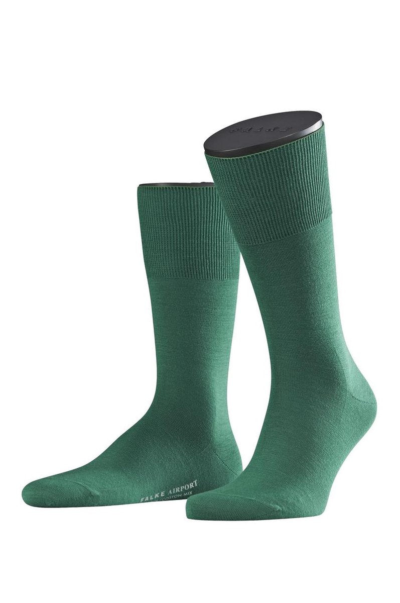 FALKE Airport Herensok 14435 - Groen 7408 golf Heren - 45-46