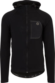 AGU Shell Hoodie MTB Heren DWR - Zwart - XXXL